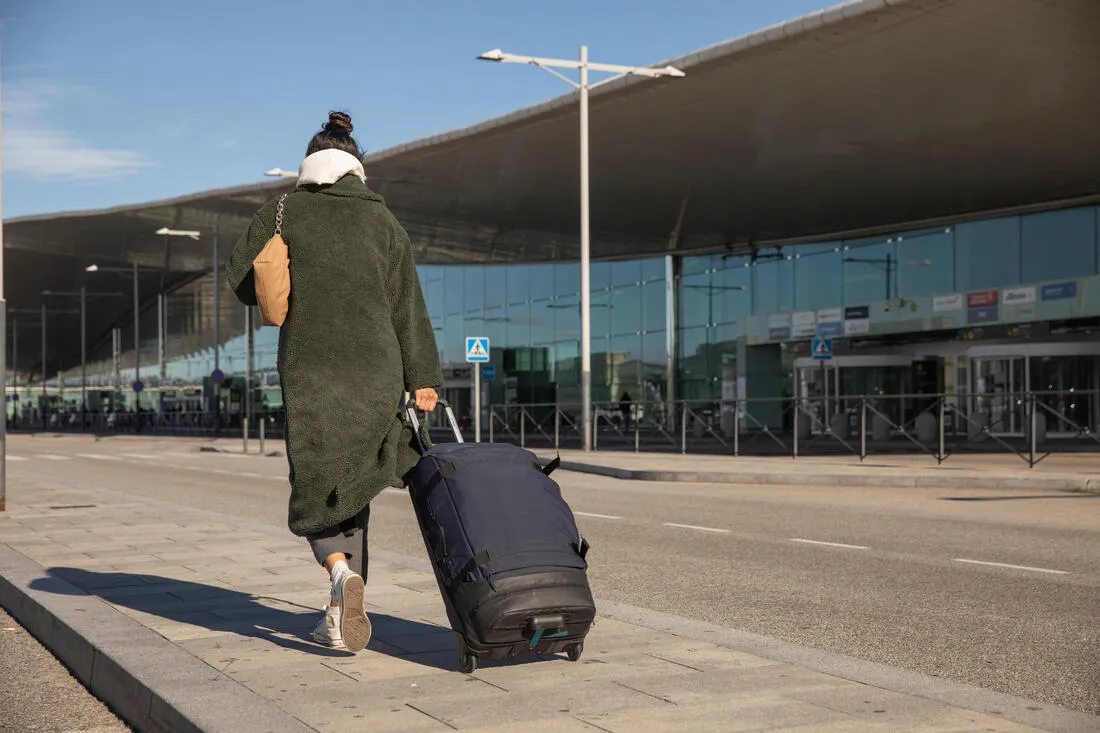 90L Suitcase Urban - Black