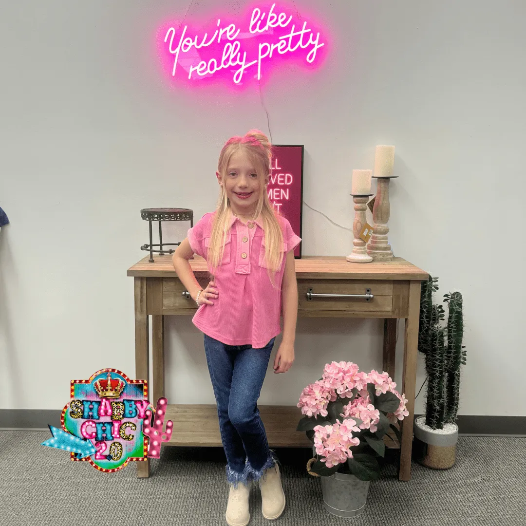 All The Pink Top - Youth
