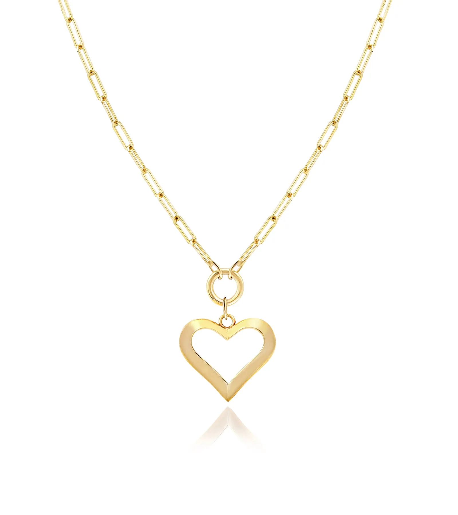 Classic Heart Pendant Necklace