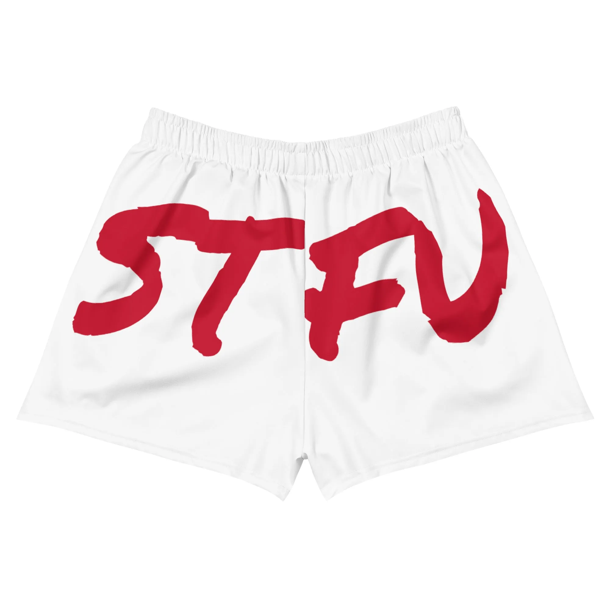 Classic Logo Women’s Athletic Shorts - White