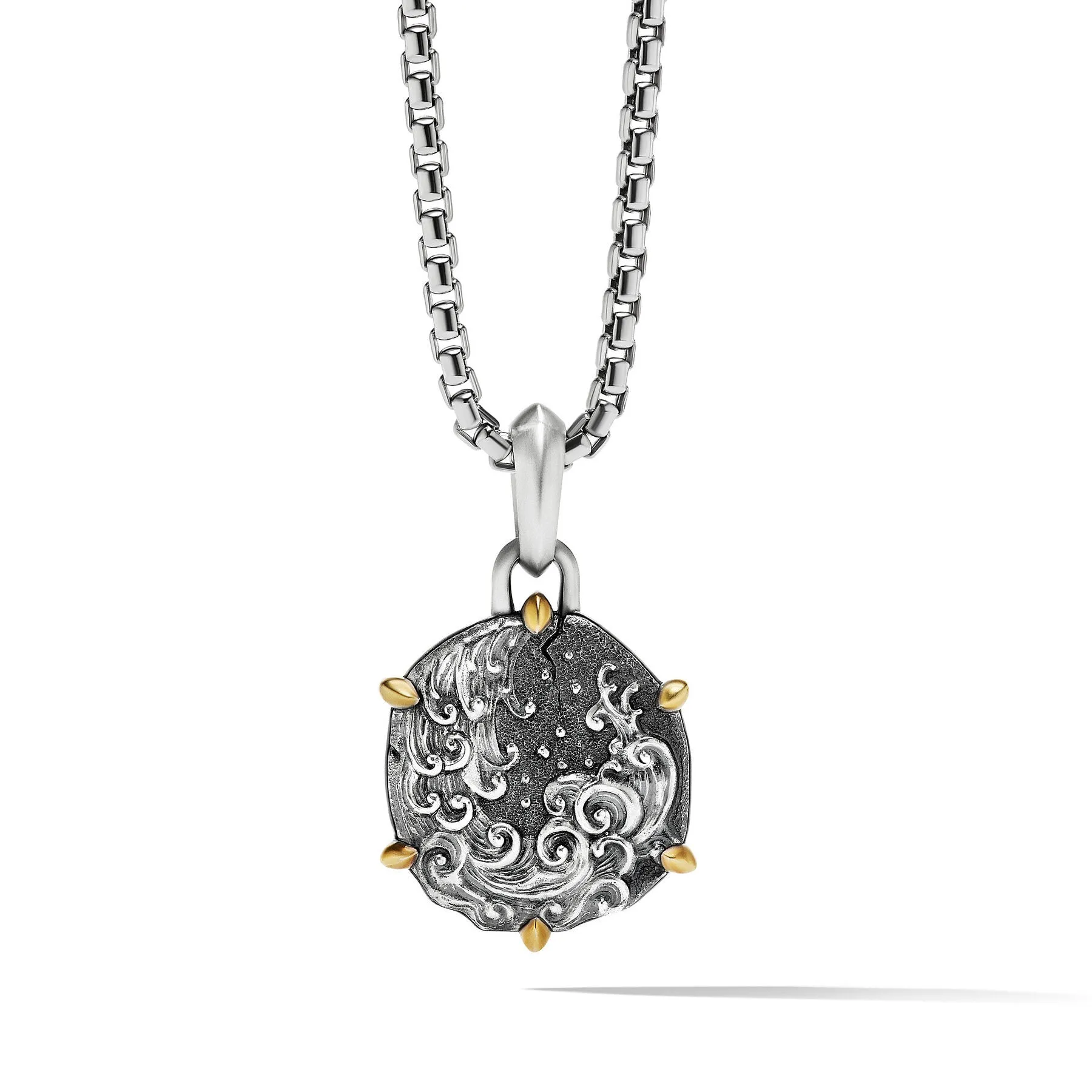 David Yurman   Necklaces & Pendant in Silver and 18-Karat Yellow Gold