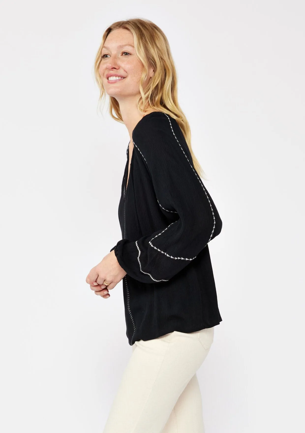 Desert Soul Embroidered Blouse