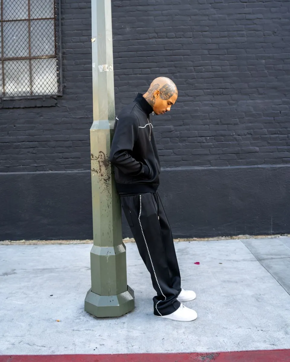 EPTM MARTINE TRACK JACKET & TRACK PANTS (Black)