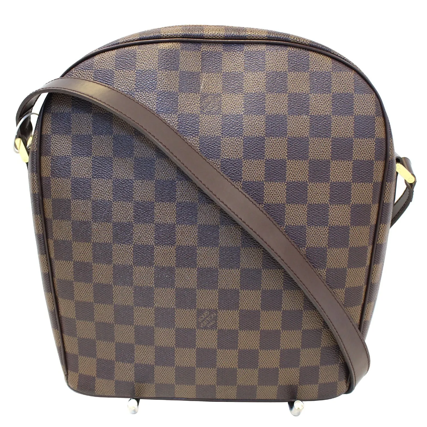 LOUIS VUITTON Ipanema GM  Damier Ebene Crossbody Bag Brown