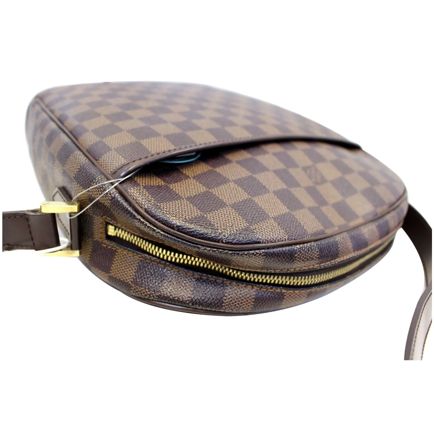 LOUIS VUITTON Ipanema GM  Damier Ebene Crossbody Bag Brown