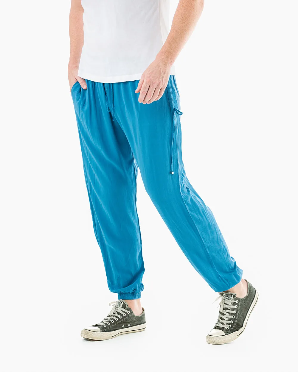 Miami Solid Jogger Harem Pants