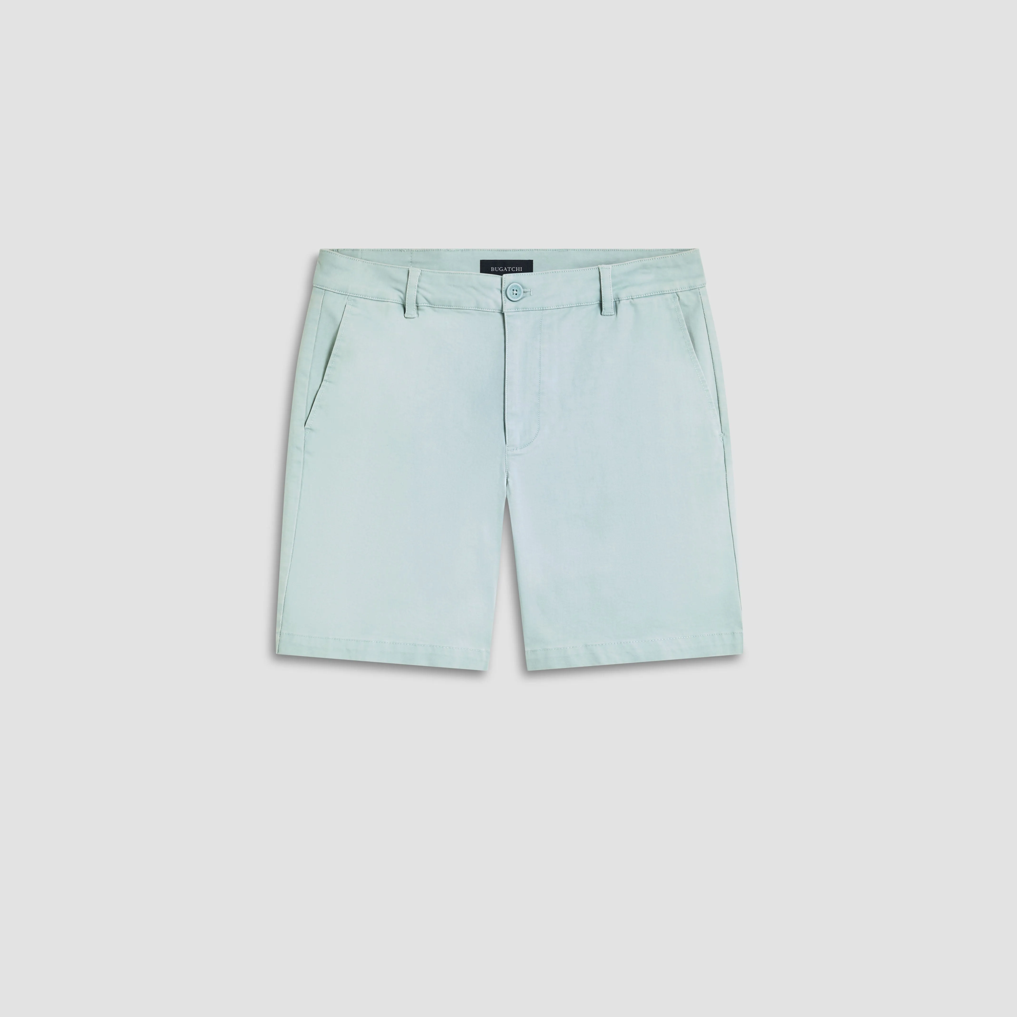 Solid Bermuda Shorts