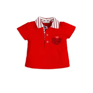SS22 Tutto Piccolo Boys Red & White Shorts Set 3810 & 3310